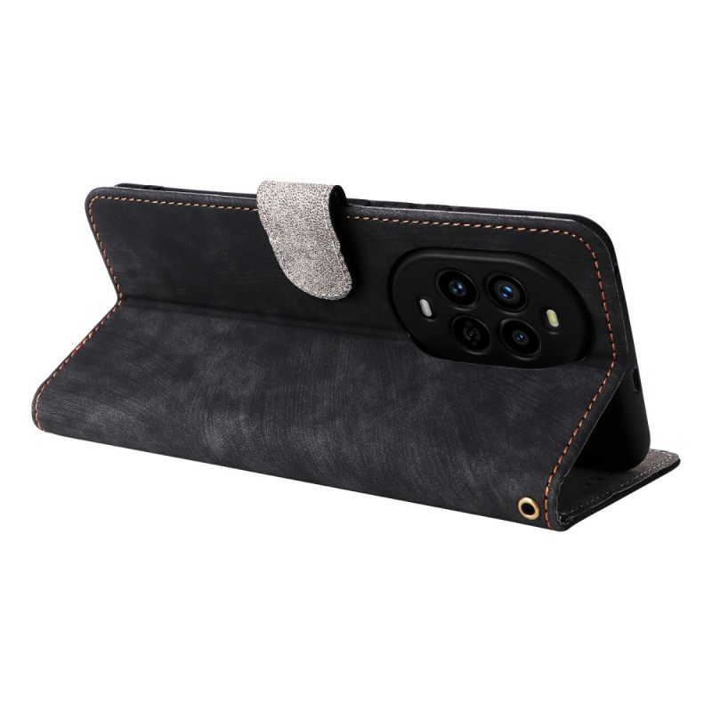 Δερματινη Θηκη Huawei Nova 13 Pro Λουράκι Προστασίας Rfid Σιλικόνης