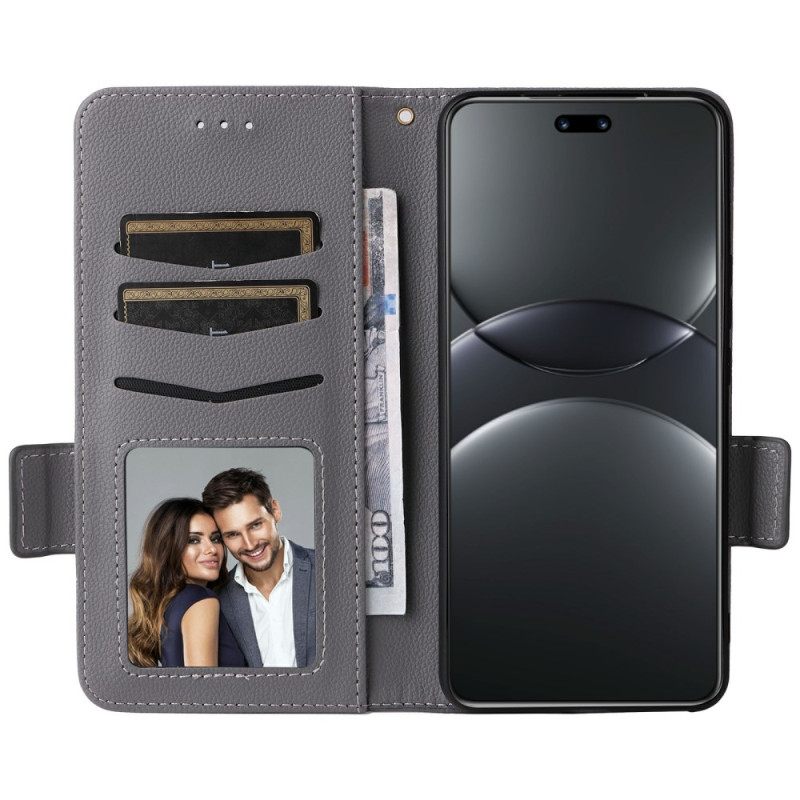 Θηκη Κινητου Huawei Nova 13 Pro Θήκες Κινητών Λουράκι Από Τεχνητό Δέρμα Λίτσι