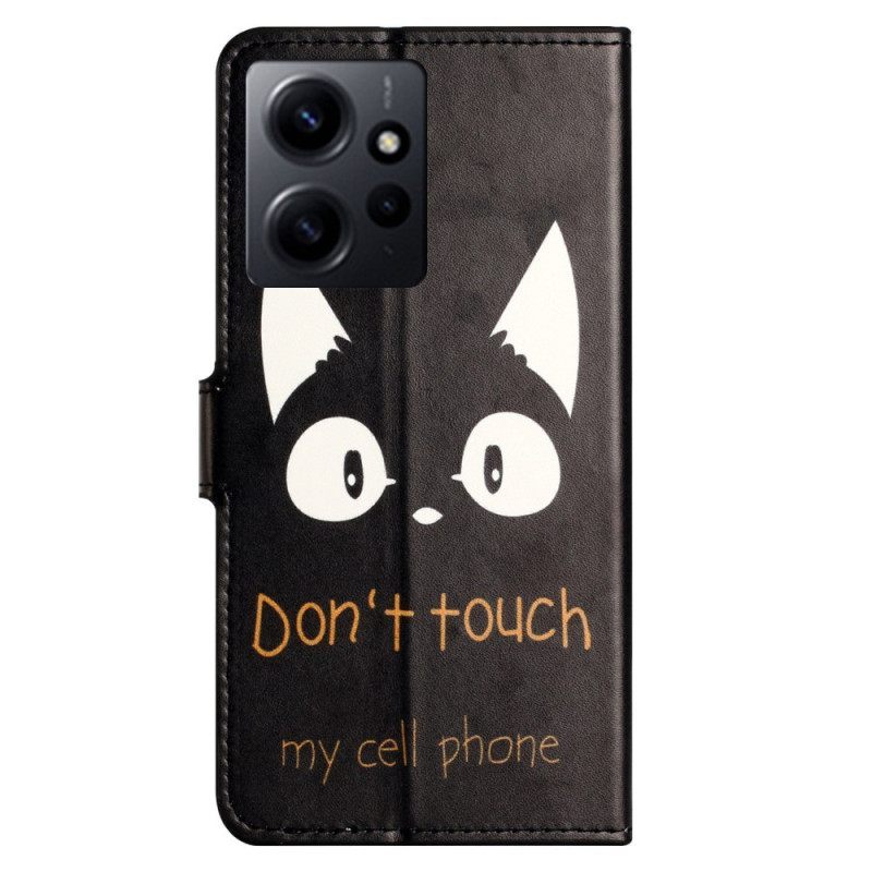 Κάλυμμα Xiaomi Redmi Note 12 4G Μην Αγγίζετε Το Κινητό Μου
