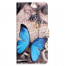 Κάλυμμα Xiaomi Redmi Note 12 4G Μπλε Πεταλούδα