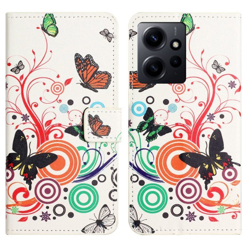 Κάλυμμα Xiaomi Redmi Note 12 4G Όμορφες Πεταλούδες