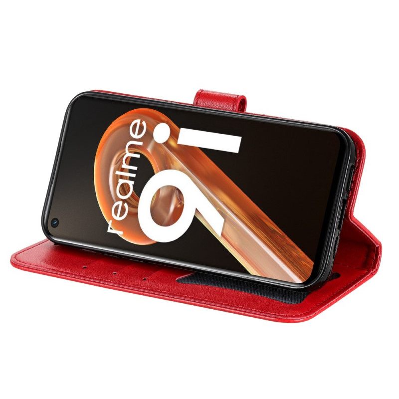 δερματινη θηκη Realme 9i Λουλούδι Μάνταλα