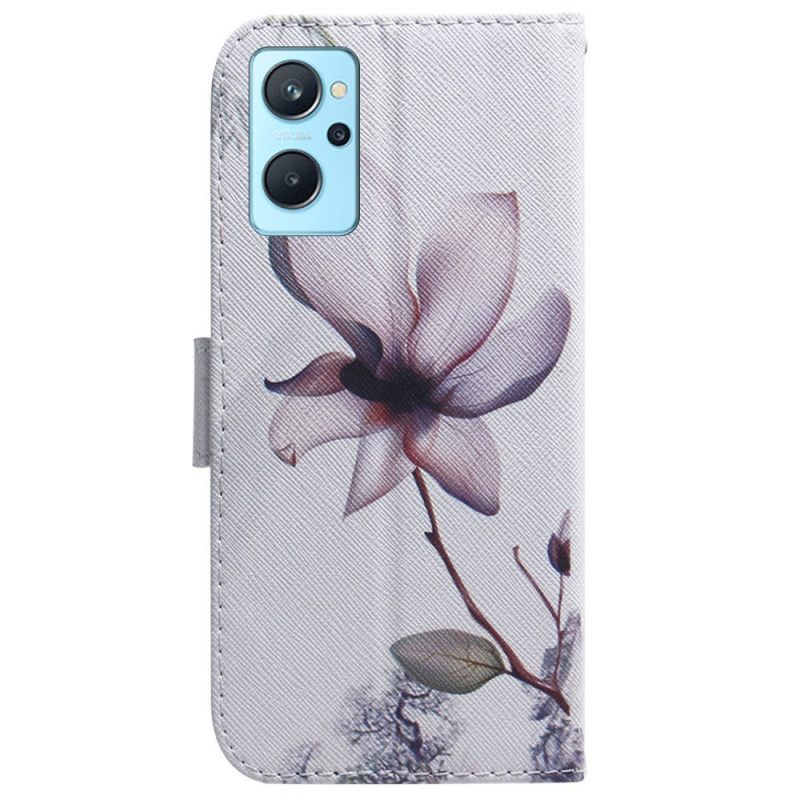 Κάλυμμα Realme 9i Ροζ Λουλούδι