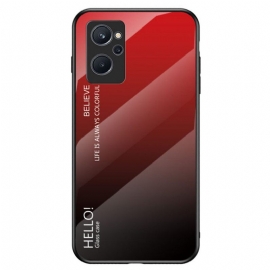 Θήκη Realme 9i Tempered Glass Γεια Σας