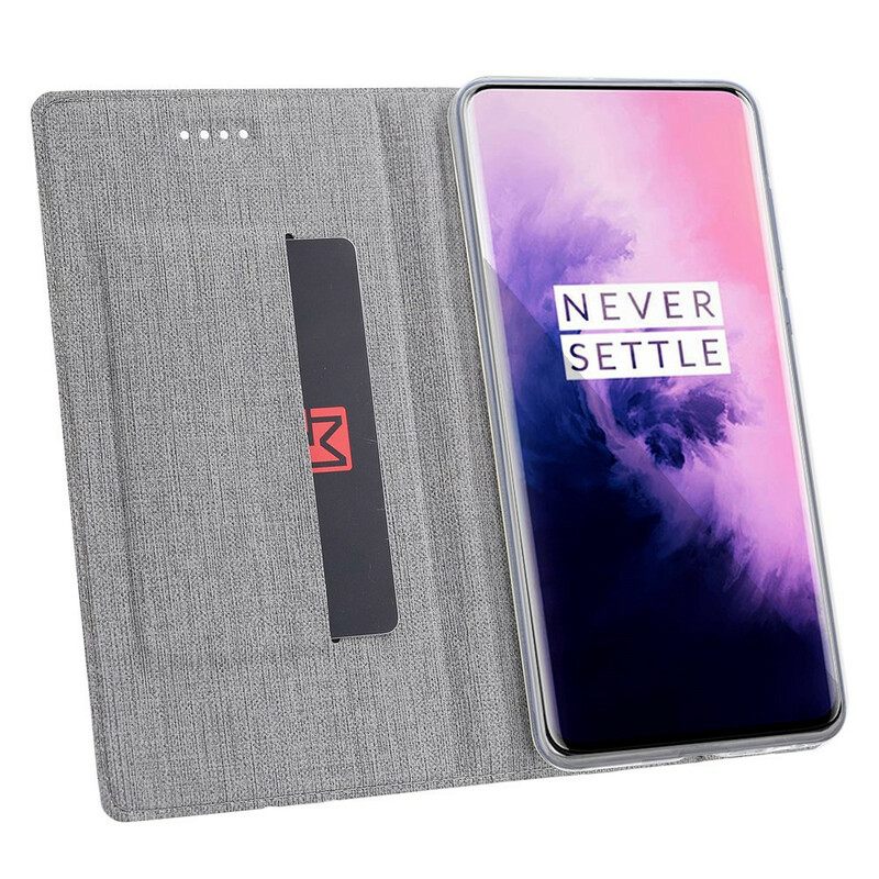 θηκη κινητου OnePlus 7T Pro Θήκη Flip Υφή