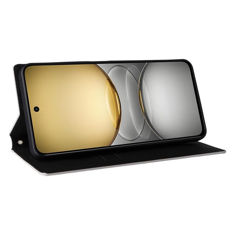 Δερματινη Θηκη Realme 14x 5g Σχέδιο Διαμαντιών Σιλικόνης