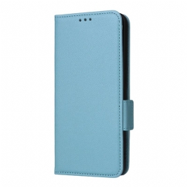 Δερματινη Θηκη Realme 14x 5g Υφή Λίτσι Με Κορδόνι
