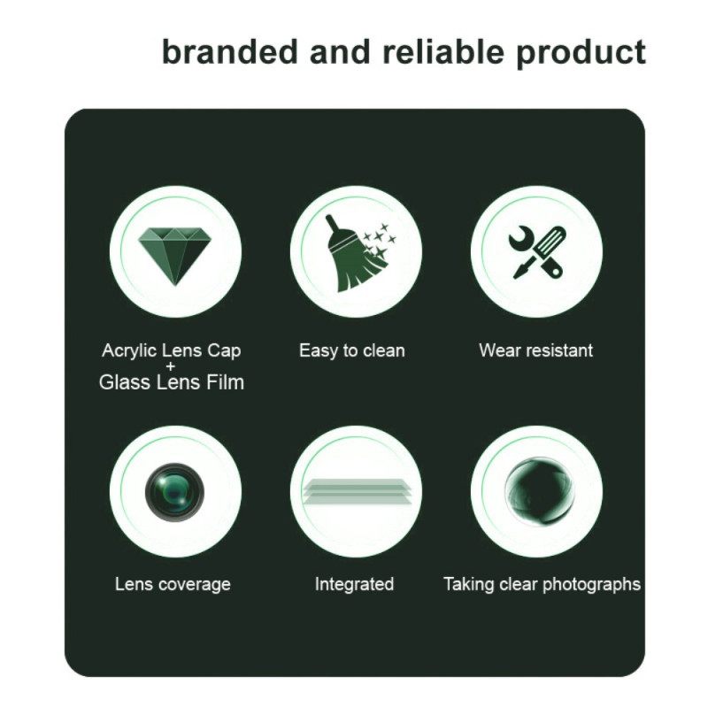 Προστατευτικό Φακού Από Σκληρυμένο Γυαλί Για Realme 14x 5g (μαύρη Έκδοση) Imak