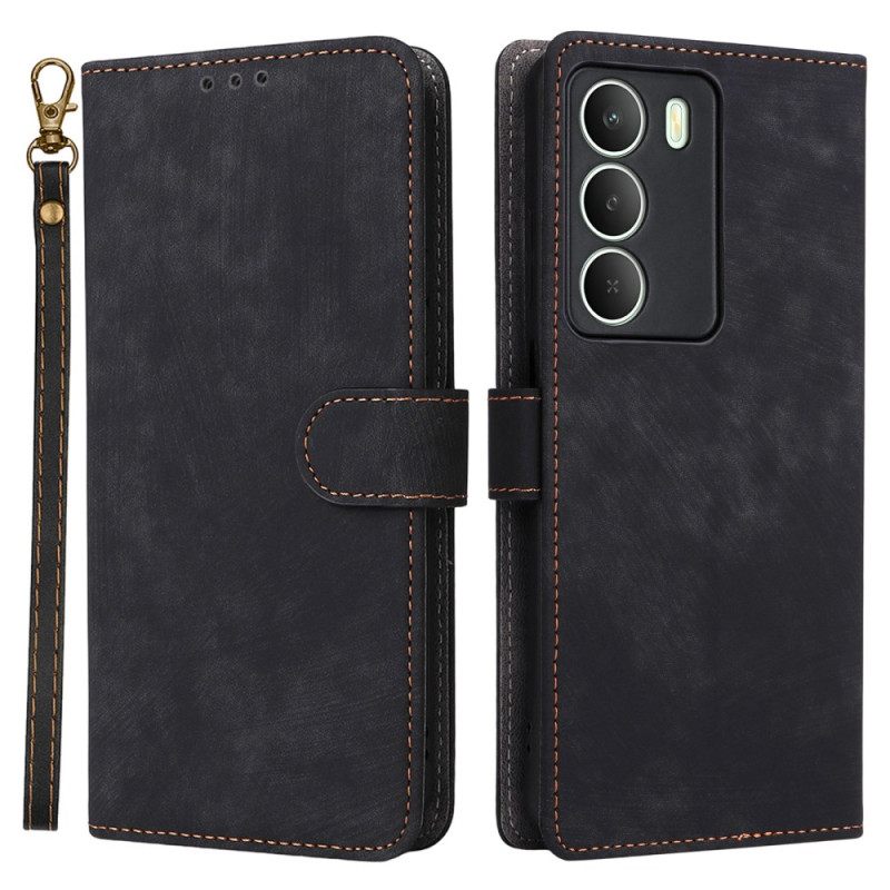 Θηκη Κινητου Realme 14x 5g Προστασία Rfid Από Δέρμα Συνθετικού Δέρματος Δέρμα