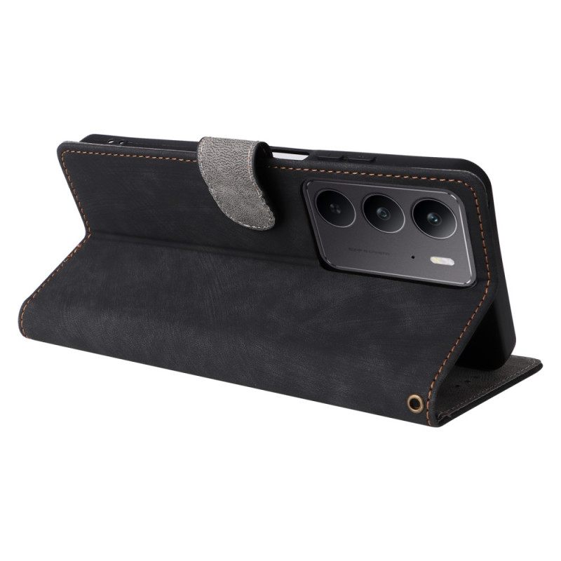 Θηκη Κινητου Realme 14x 5g Θήκες Κινητών Προστασία Rfid Με Εφέ Σουέτ