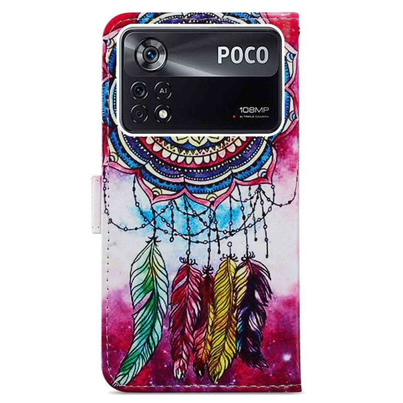 Κάλυμμα Poco X4 Pro 5G με κορδονι Strap Dreamcatcher