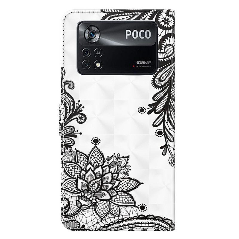 Κάλυμμα Poco X4 Pro 5G με κορδονι Strappy Lace