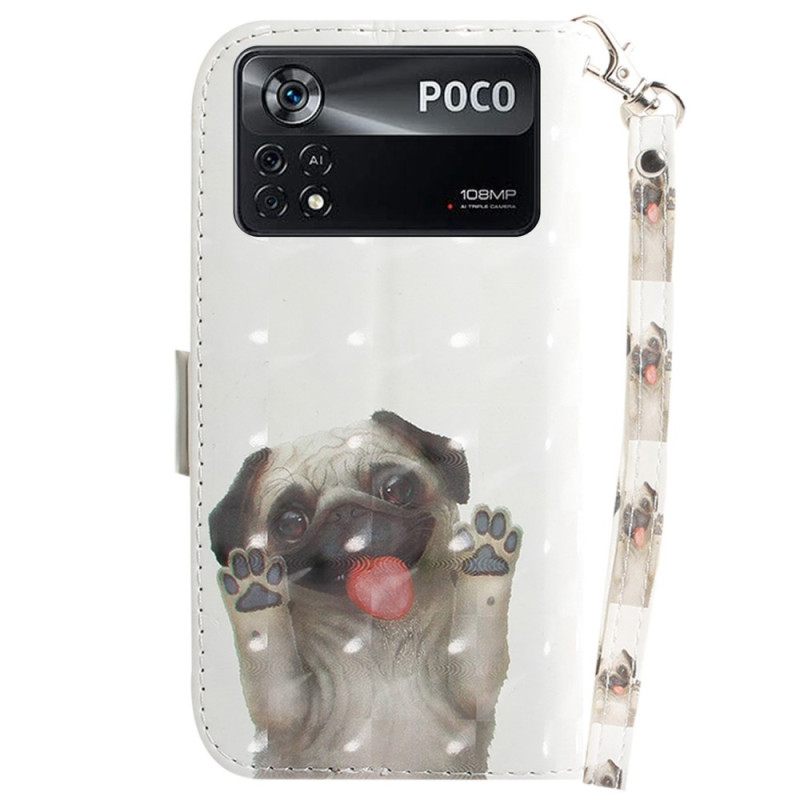 Κάλυμμα Poco X4 Pro 5G με κορδονι Thong Dog