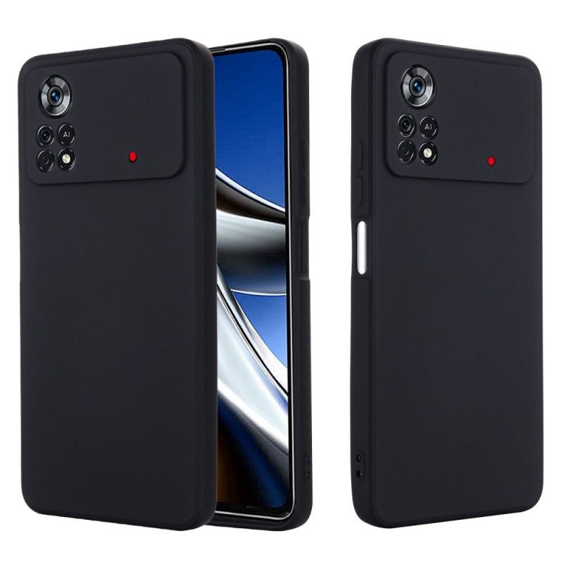 Θήκη Poco X4 Pro 5G με κορδονι Λουράκι Υγρής Σιλικόνης