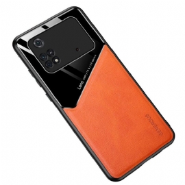 Θήκη Poco X4 Pro 5G Premium Faux Leather