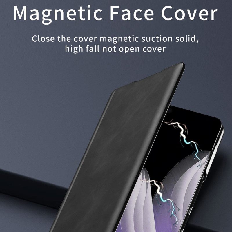 Δερμάτινη Θήκη Κινητού Oppo Find N5 Θήκες Κινητών Εφέ Δέρματος