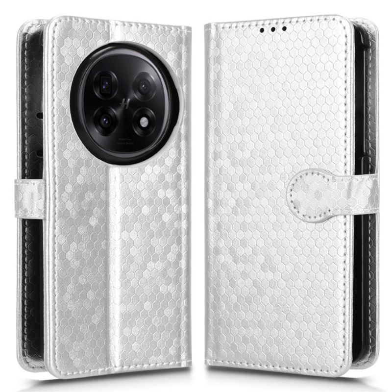 Δερματινη Θηκη Oppo Find N5 Κουκκίδες Με Γκλίτερ