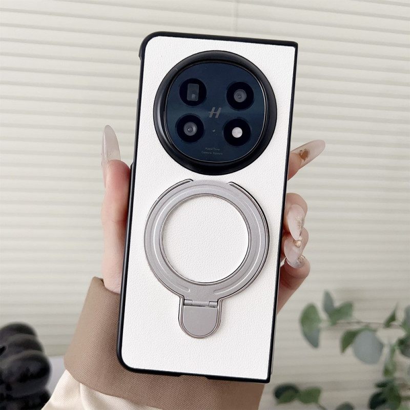 Κάλυμμα Oppo Find N5 Δαχτυλίδι Τεχνητό Δέρμα Βάση Στήριξης