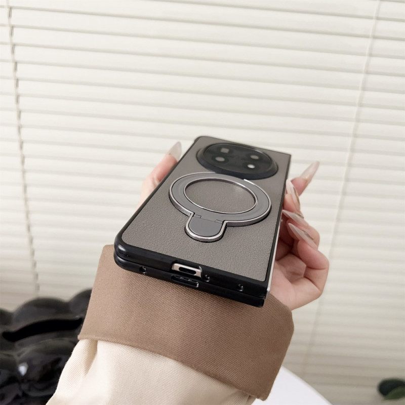 Κάλυμμα Oppo Find N5 Δαχτυλίδι Τεχνητό Δέρμα Βάση Στήριξης