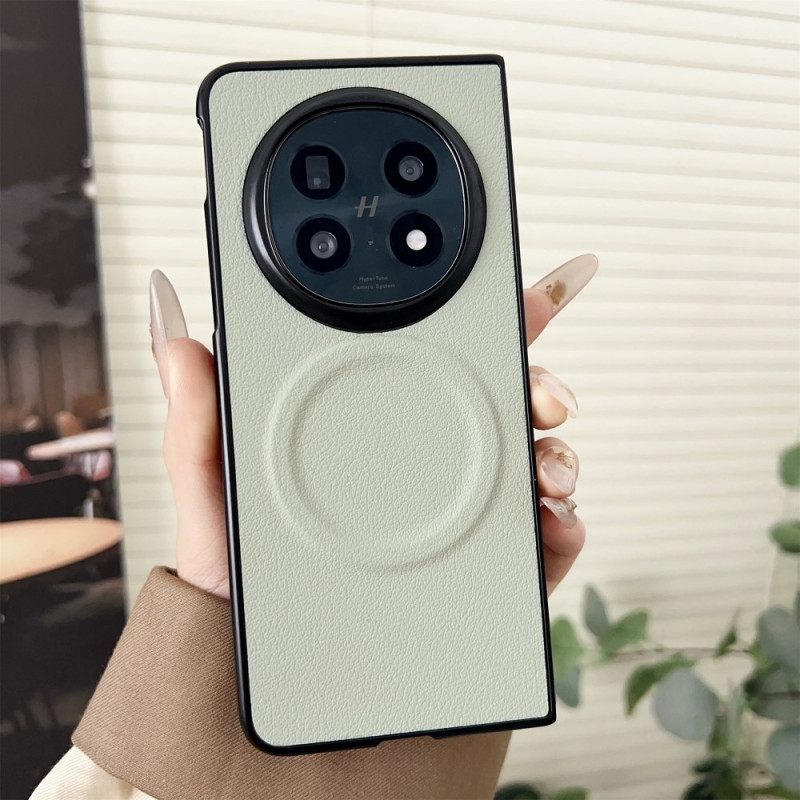 Κάλυμμα Oppo Find N5 Δερμάτινο Εφέ Συμβατό Με Magsafe