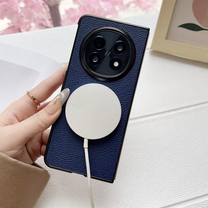 Κάλυμμα Oppo Find N5 Τεχνητό Δέρμα Συμβατό Με Magsafe