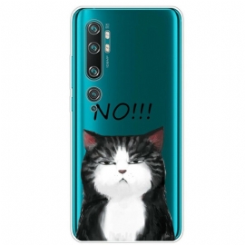 θηκη κινητου Xiaomi Mi Note 10 / 10 Pro Η Γάτα Που Λέει Όχι
