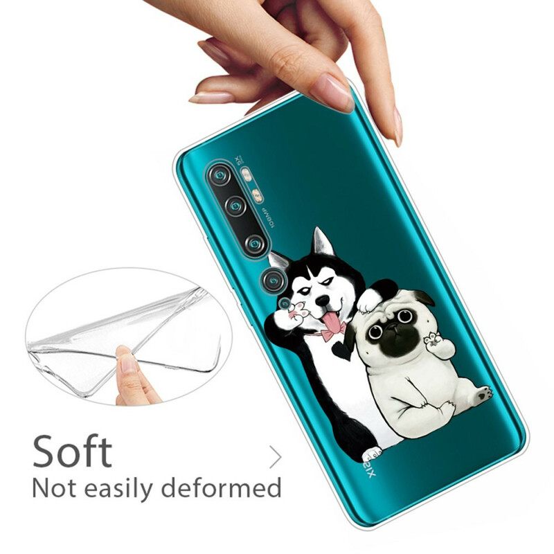 Θήκη Xiaomi Mi Note 10 / 10 Pro Αστεία Σκυλιά