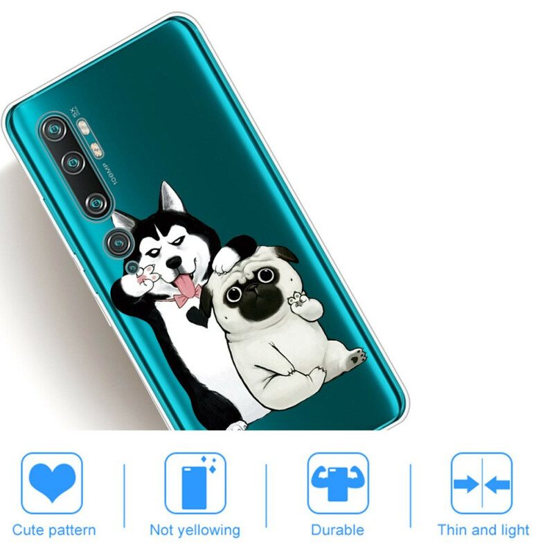 Θήκη Xiaomi Mi Note 10 / 10 Pro Αστεία Σκυλιά