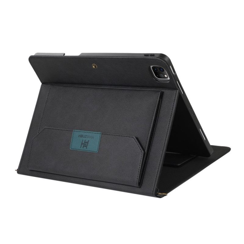 Κάλυμμα iPad Pro 12.9" (2021) (2020) (2018) Λουράκι Ώμου Rfid Leather Effect