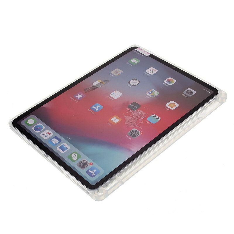 Θήκη iPad Pro 12.9" (2021) (2020) (2018) Διαφανής Μολυβοθήκη