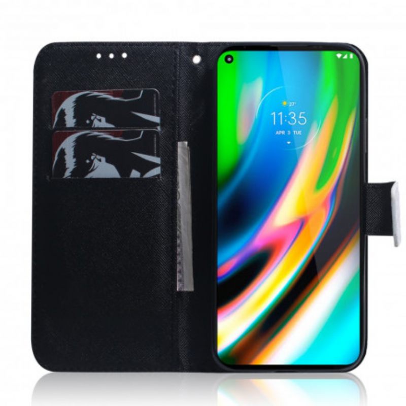 Κάλυμμα Moto G9 Plus Τηλέφωνο Emoji