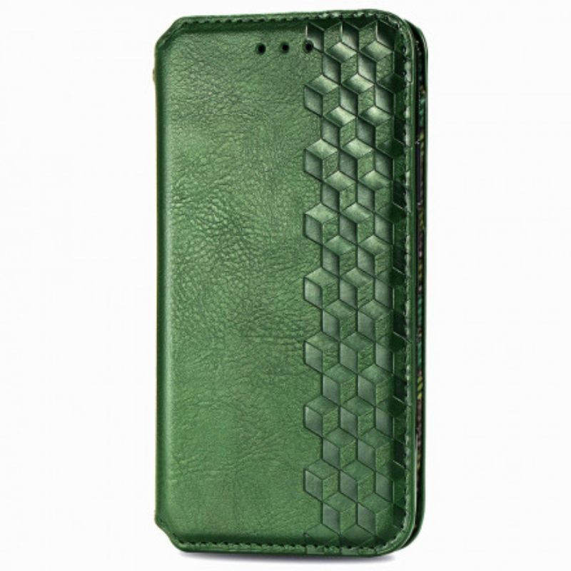 θηκη κινητου Moto G9 Plus Θήκη Flip Εφέ Δέρματος Με Υφή Διαμαντιού