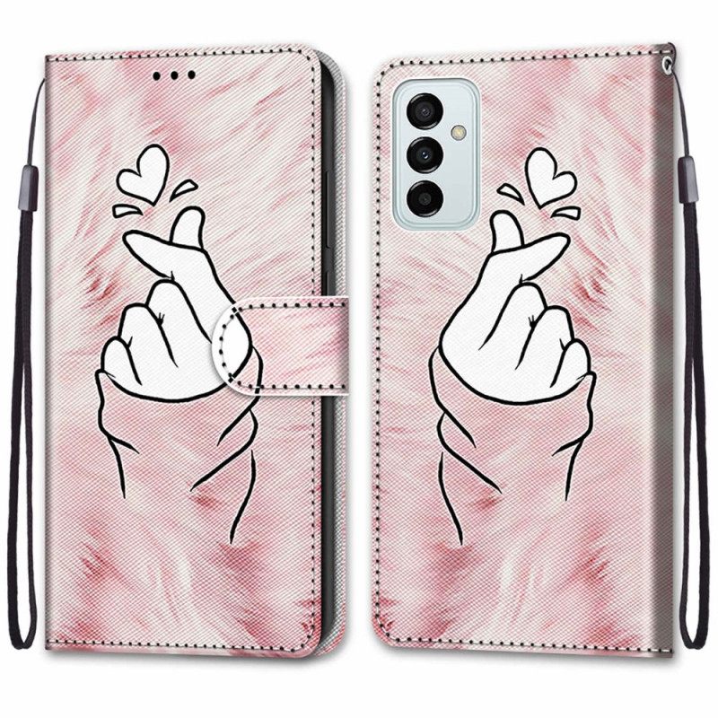 Κάλυμμα Samsung Galaxy M23 5G Δάχτυλο Καρδιά