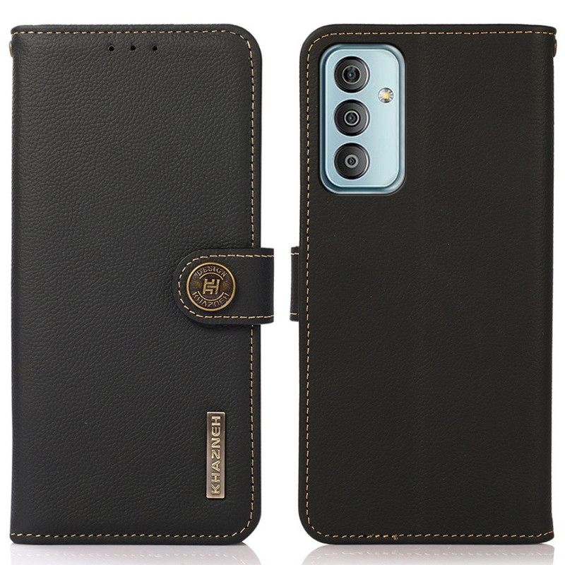 Κάλυμμα Samsung Galaxy M23 5G Khazneh Rfid Γνήσιο Δέρμα