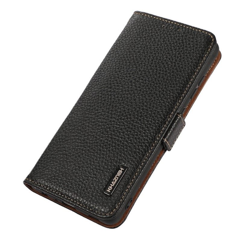 Κάλυμμα Samsung Galaxy M23 5G Litchi Leather Khazneh Rfid