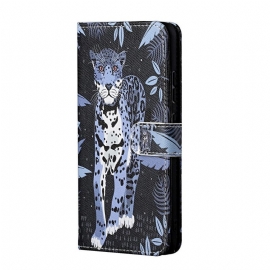 Κάλυμμα Samsung Galaxy M23 5G με κορδονι Strappy Leopard