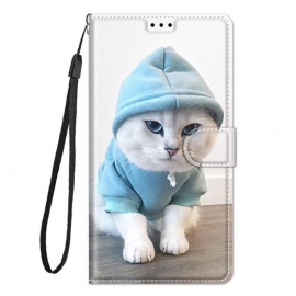 Κάλυμμα Samsung Galaxy M23 5G με κορδονι Θαυμαστής Των Thong Cats