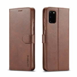 Κάλυμμα Samsung Galaxy S10 Lite Lc.imeeke Leather Effect