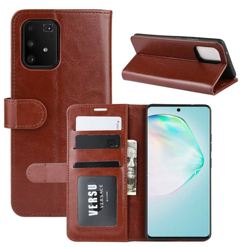 Κάλυμμα Samsung Galaxy S10 Lite Ultra Faux Leather