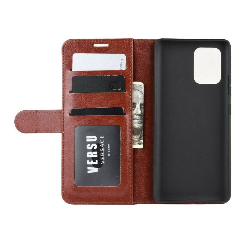 Κάλυμμα Samsung Galaxy S10 Lite Ultra Faux Leather