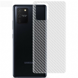 Πίσω Φιλμ Για Samsung Galaxy S10 Lite Carbon Style Imak