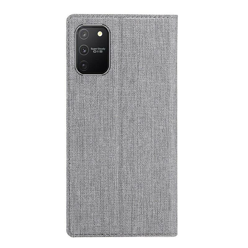θηκη κινητου Samsung Galaxy S10 Lite Θήκη Flip Υφή Vili Dmx