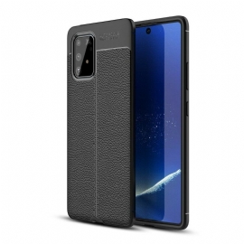 Θήκη Samsung Galaxy S10 Lite Δερμάτινο Εφέ Litchi Διπλής Γραμμής