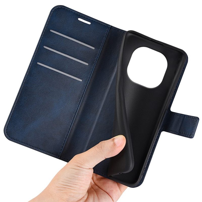 Δερματινη Θηκη Xiaomi Redmi Note 14 Pro Plus 5g Δερμάτινο Στυλ