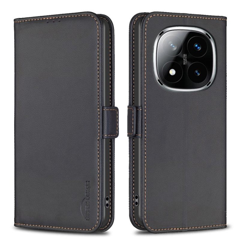 Δερματινη Θηκη Xiaomi Redmi Note 14 Pro Plus 5g Εφέ Δέρματος Binfen Color Σιλικόνης