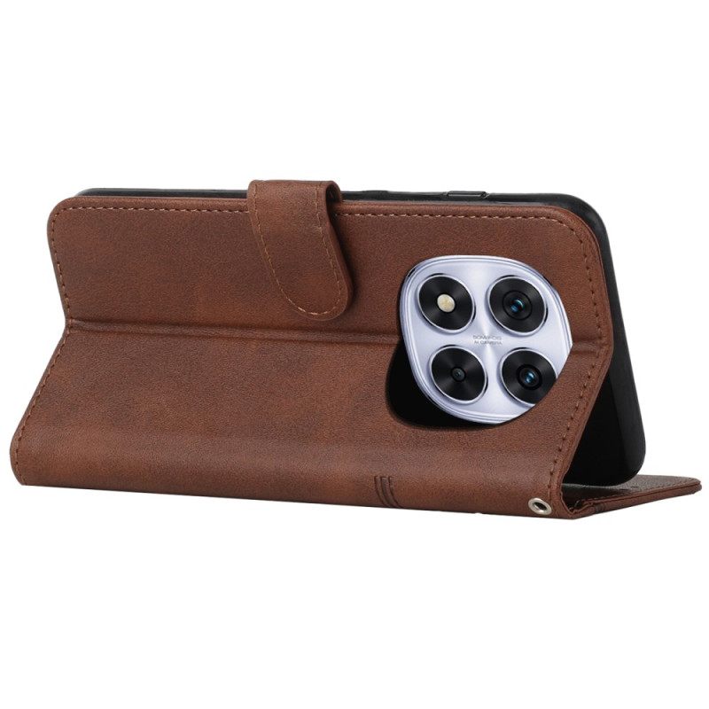 Δερματινη Θηκη Xiaomi Redmi Note 14 Pro Plus 5g Επαγγελματικό Σιλικόνης