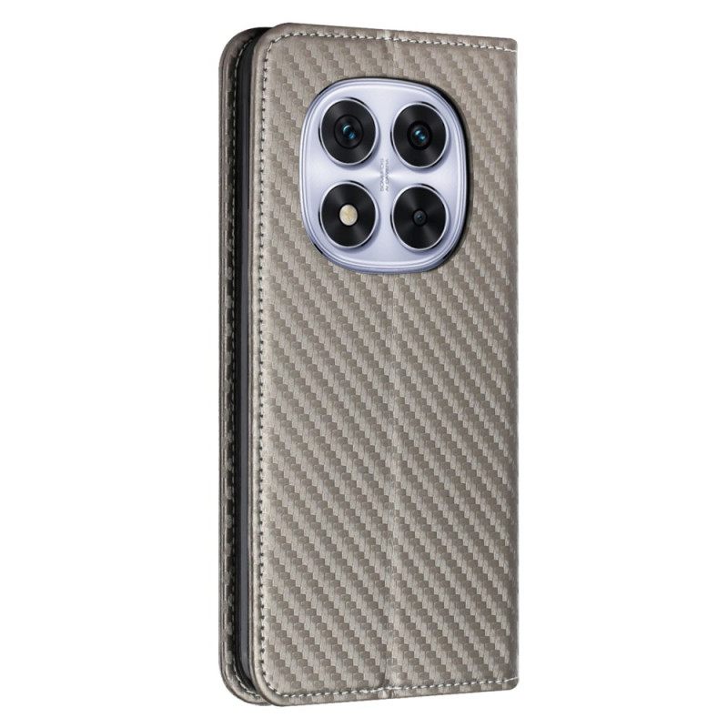 Δερματινη Θηκη Xiaomi Redmi Note 14 Pro Plus 5g Ίνες Άνθρακα Strap-on