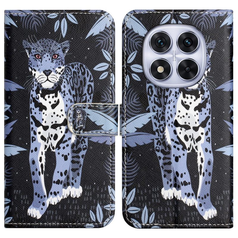 Δερματινη Θηκη Xiaomi Redmi Note 14 Pro Plus 5g Λεοπάρδαλη