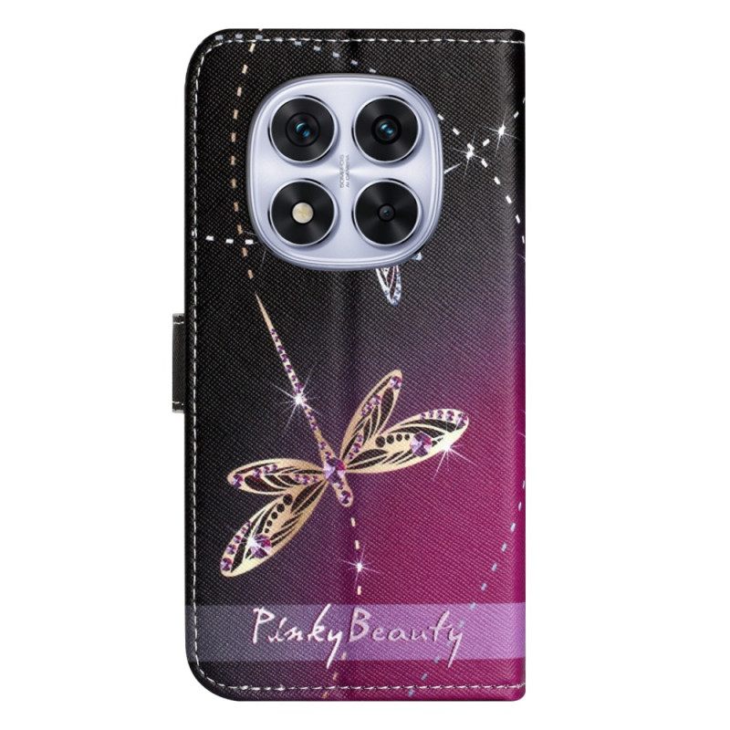 Δερματινη Θηκη Xiaomi Redmi Note 14 Pro Plus 5g Λιβελούλες