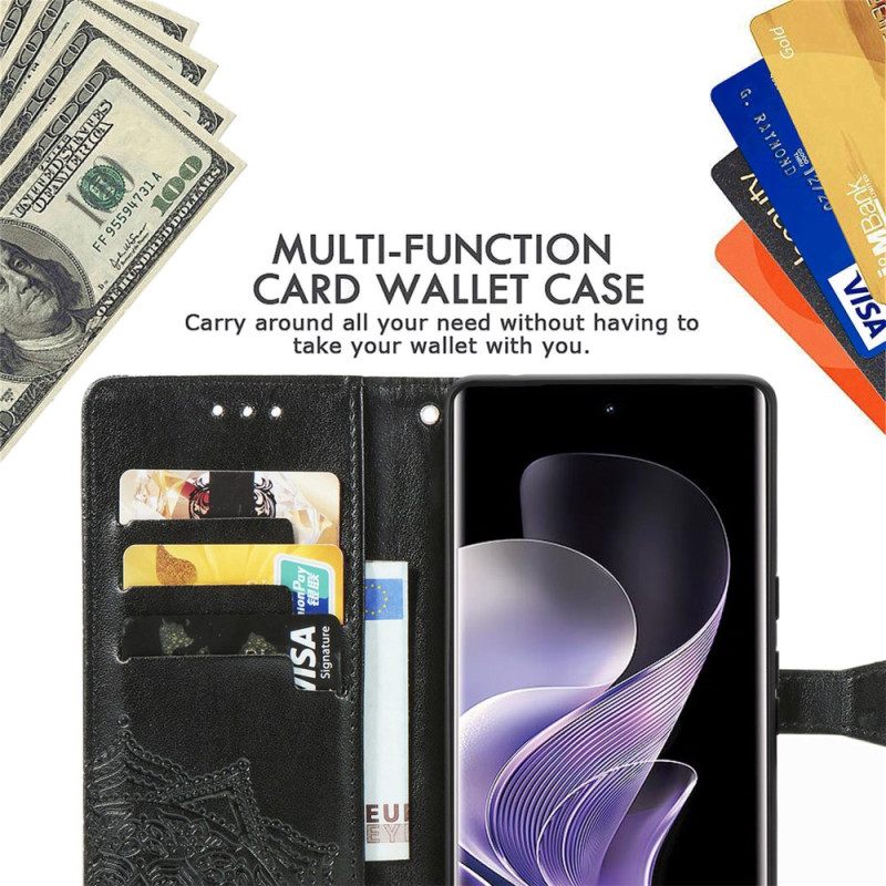 Δερματινη Θηκη Xiaomi Redmi Note 14 Pro Plus 5g Μπαρόκ Μάνταλα